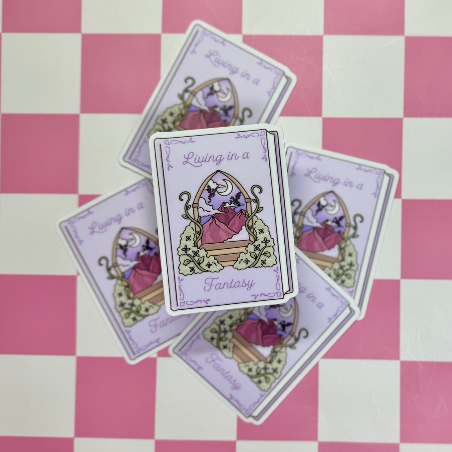 Living in a Fantasy Sticker