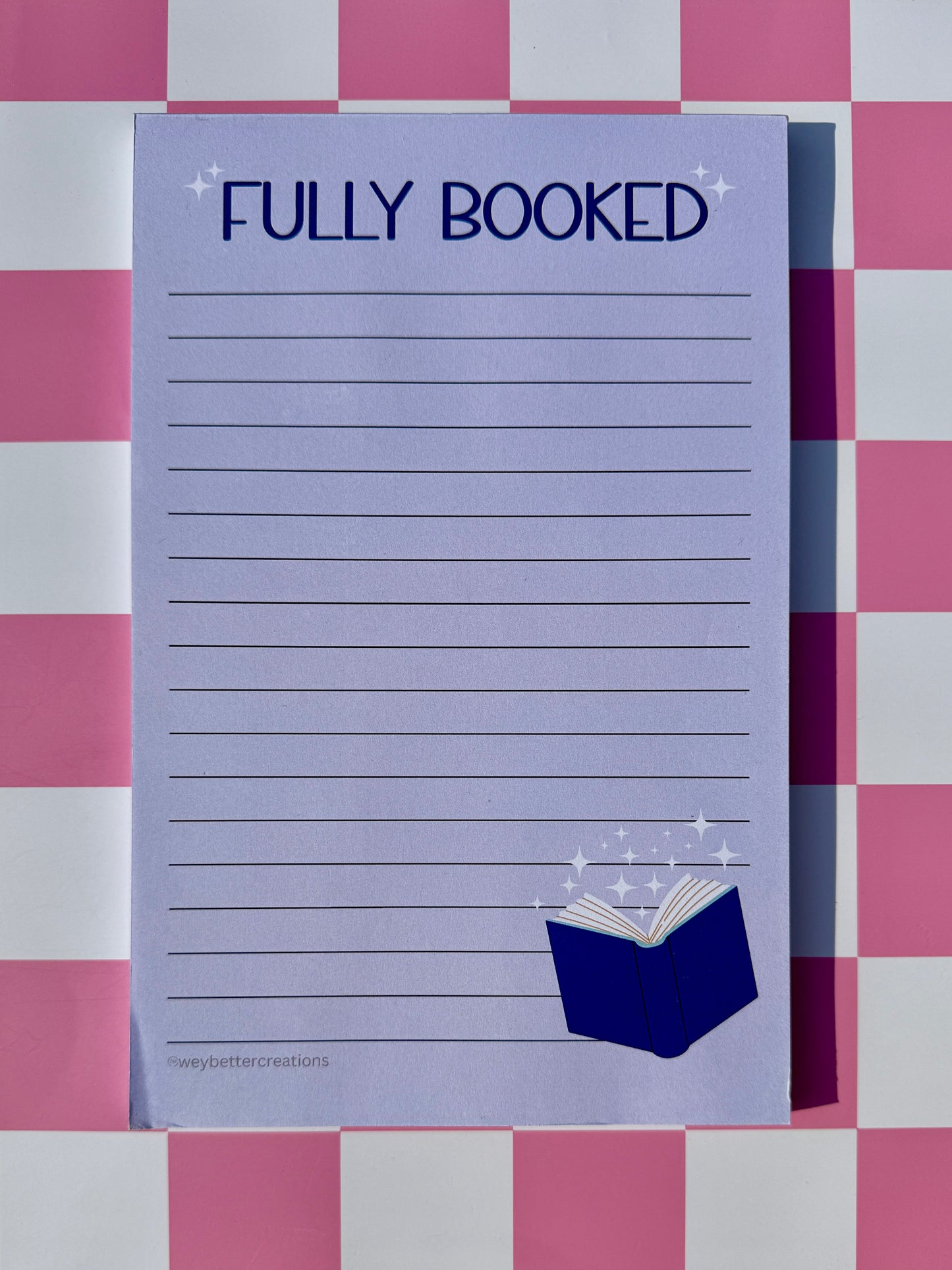 Fully Booked Notepad
