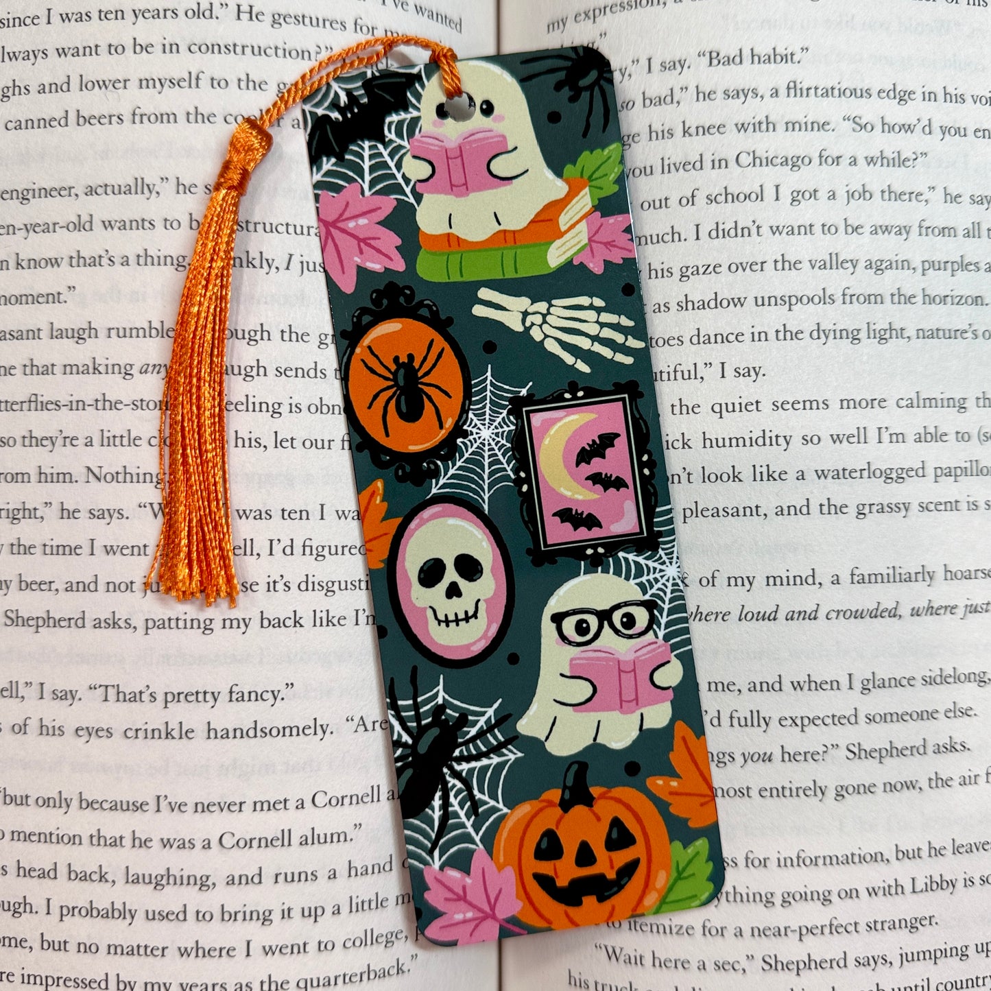 Spooky Things Metal Bookmark