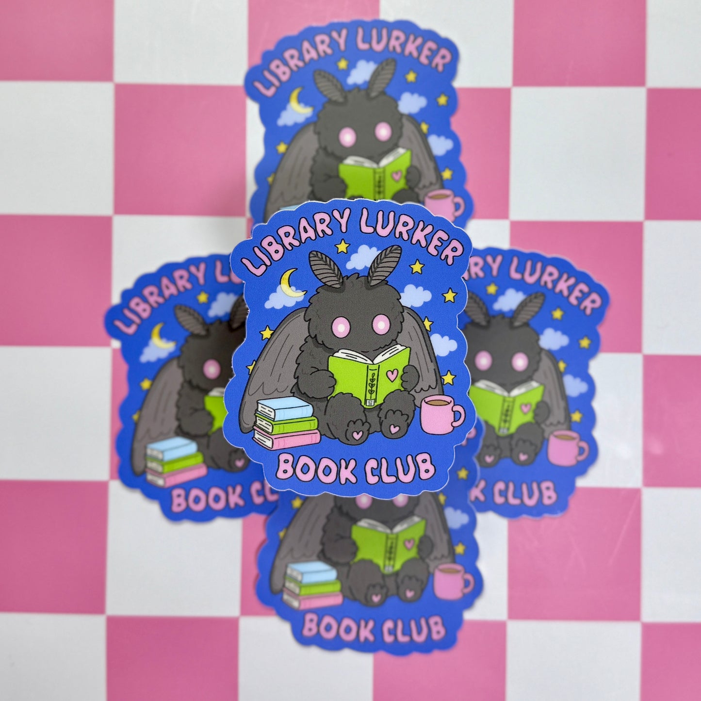Library Lurker Sticker