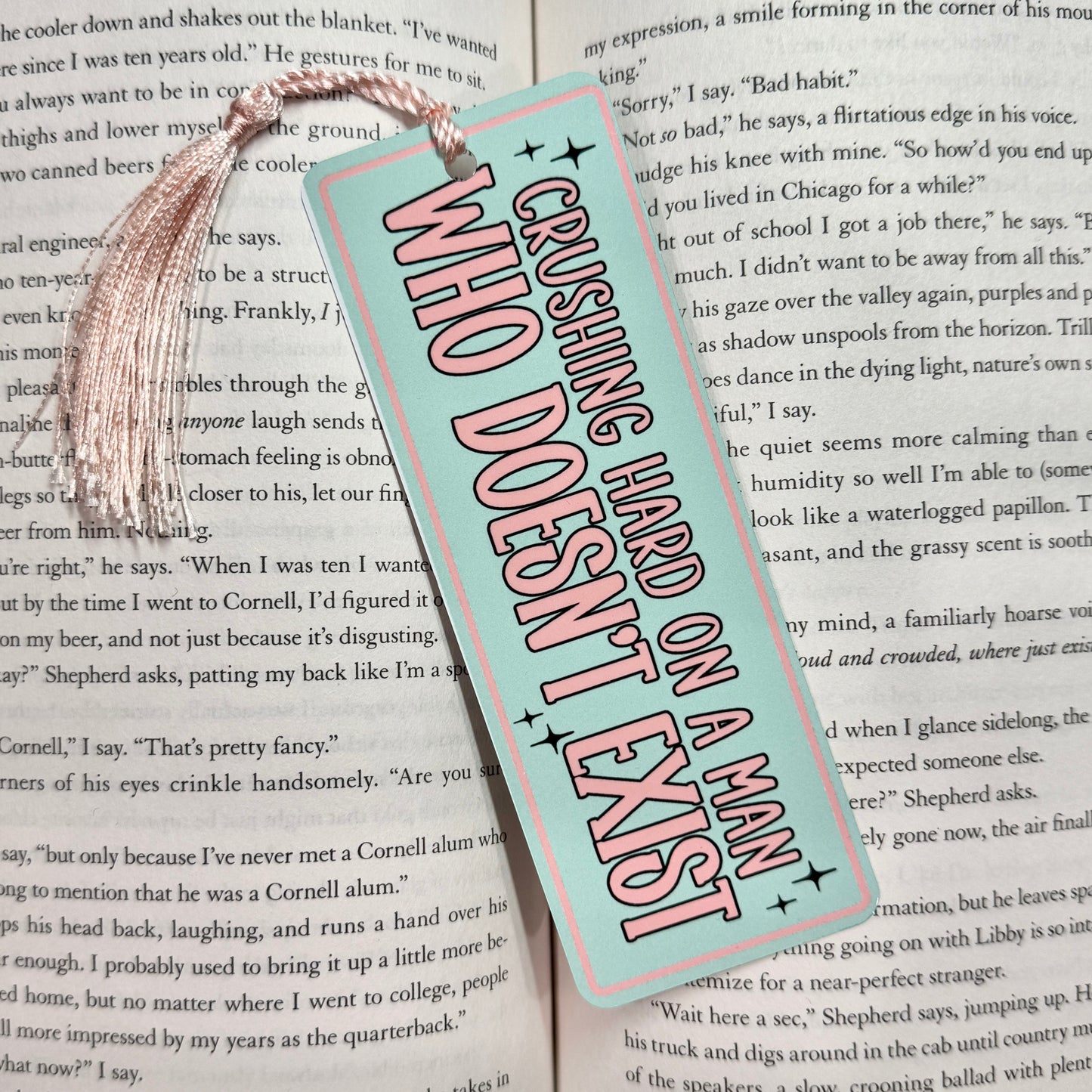 Crushing Hard Metal Bookmark