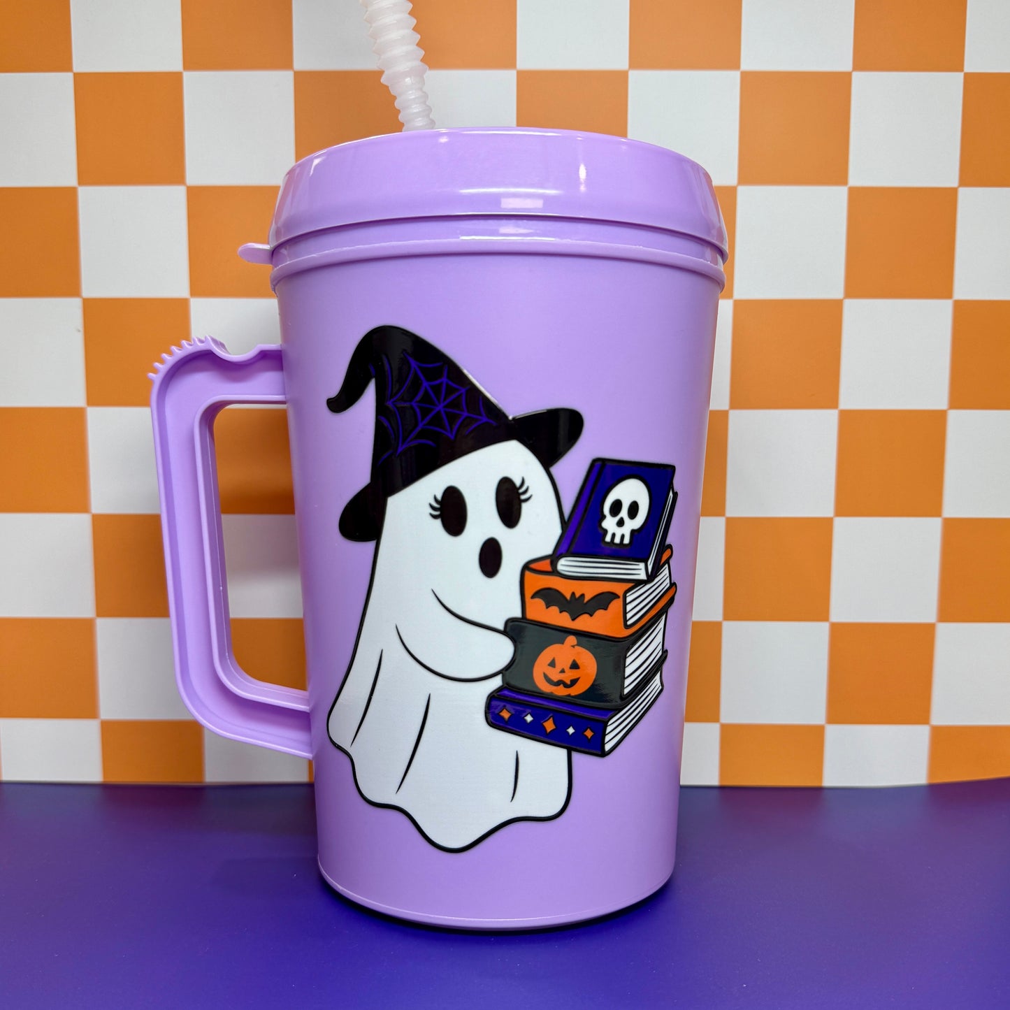 Ghostie Reading 34oz Mega Mug