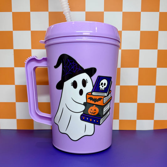 Ghostie Reading 34oz Mega Mug