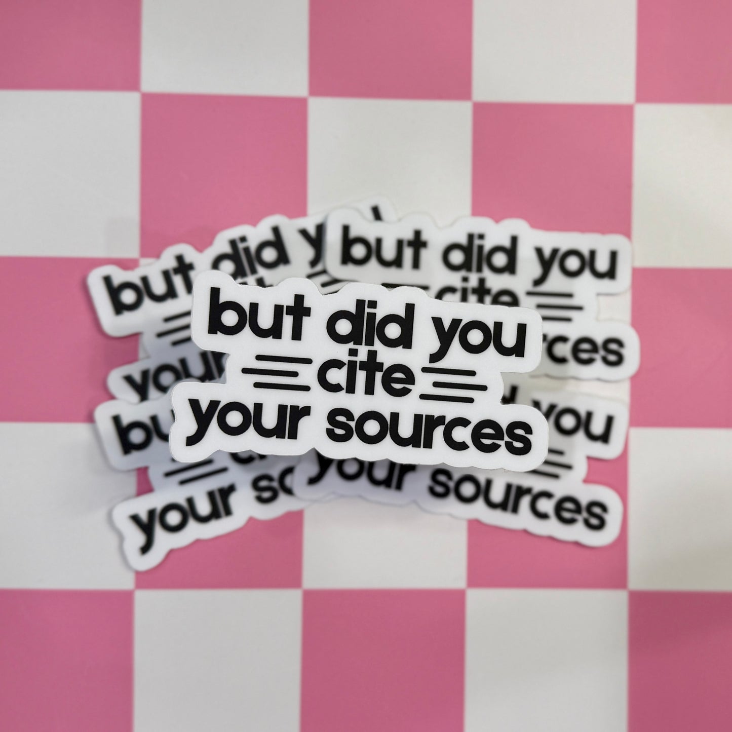 Cite Your Sources Sticker