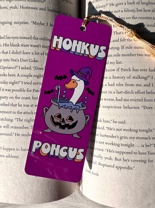 Honkus Ponkus Metal Bookmark