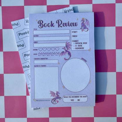 Dragon Book Review Post-It Note