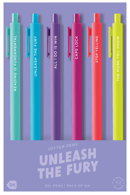 Unleash The Fury 6 Pen Pack