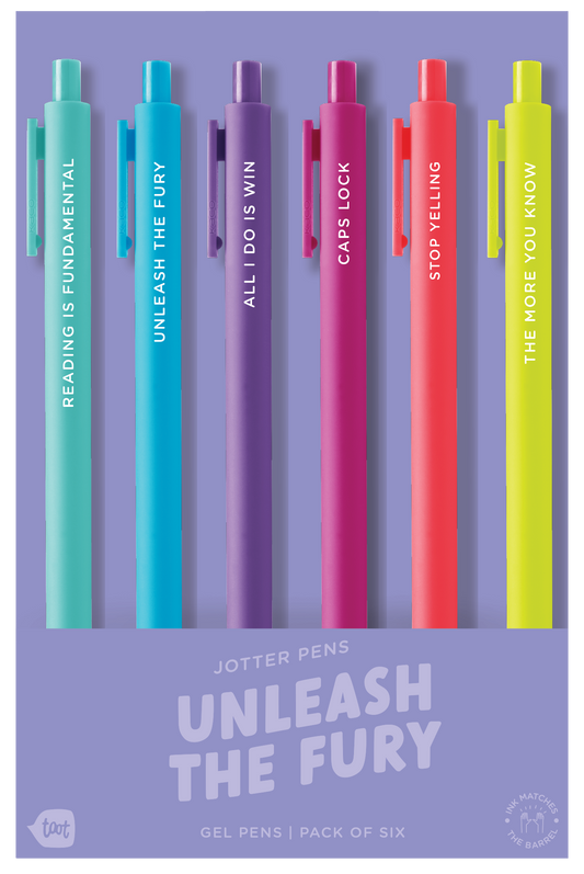 Unleash The Fury 6 Pen Pack