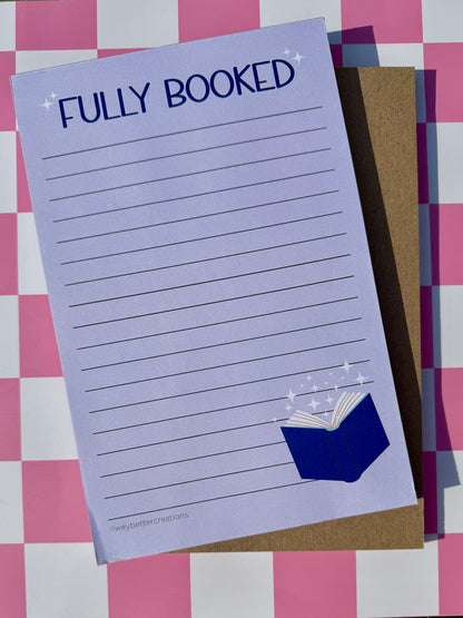 Fully Booked Notepad