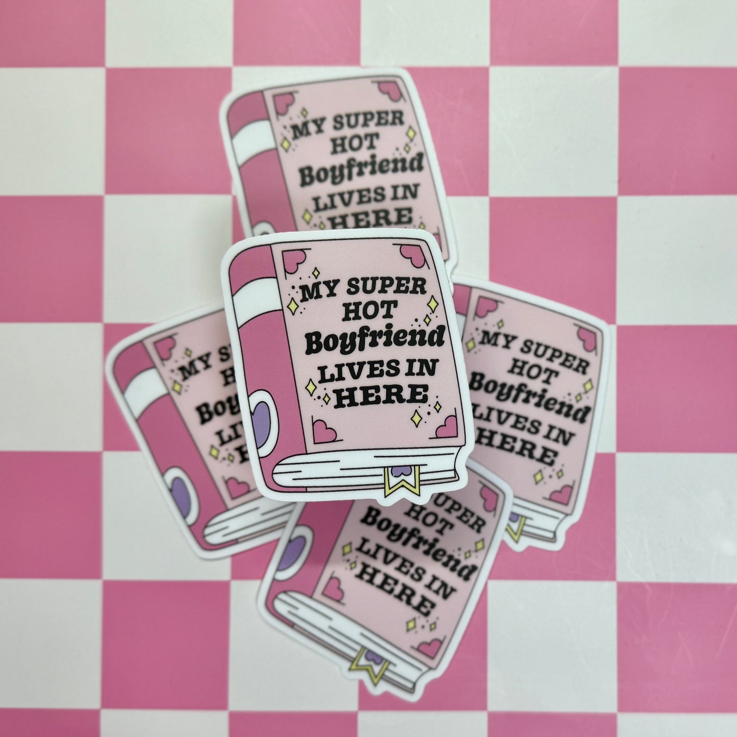 Super Hot BF Sticker
