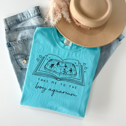 Boy Aquarium Comfort Colors Shirt