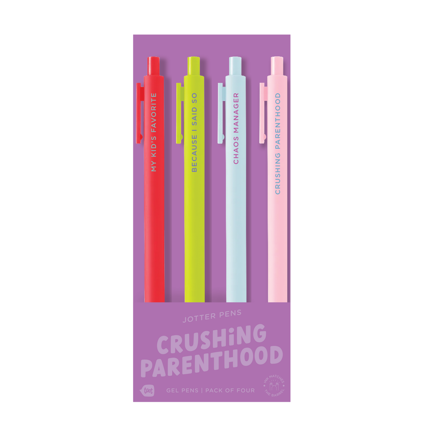 Crushing Parenthood 4 Pen Pack