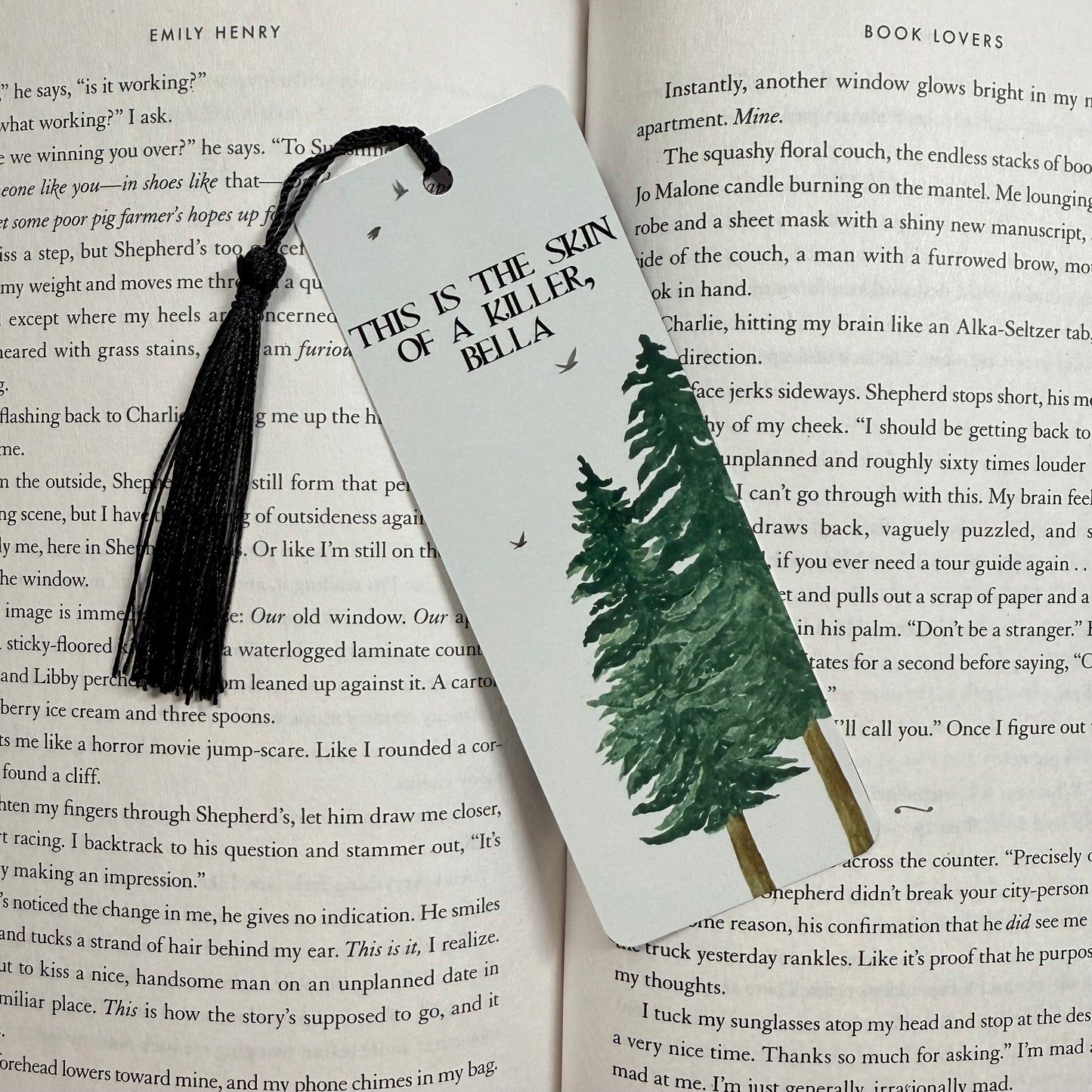 TITSOAK Metal Bookmark