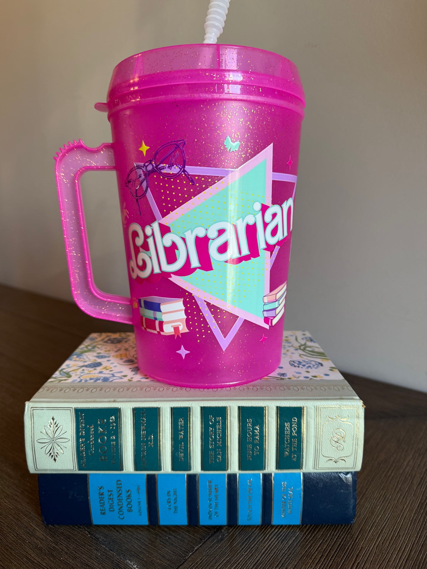 Retro Librarian 34oz Mega Mug