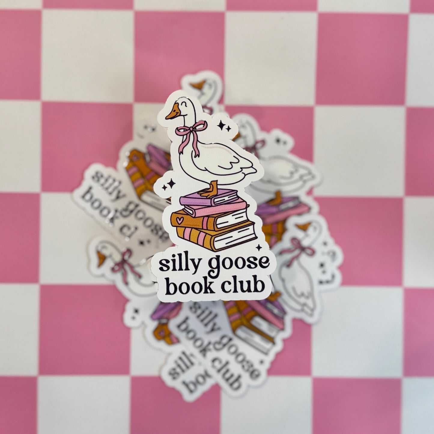 Silly Goose Book Club Sticker