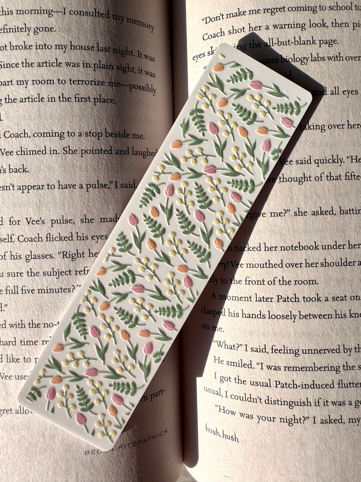 Tulips Acrylic Bookmark