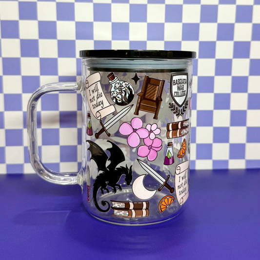 Dragon Things Glass Mug