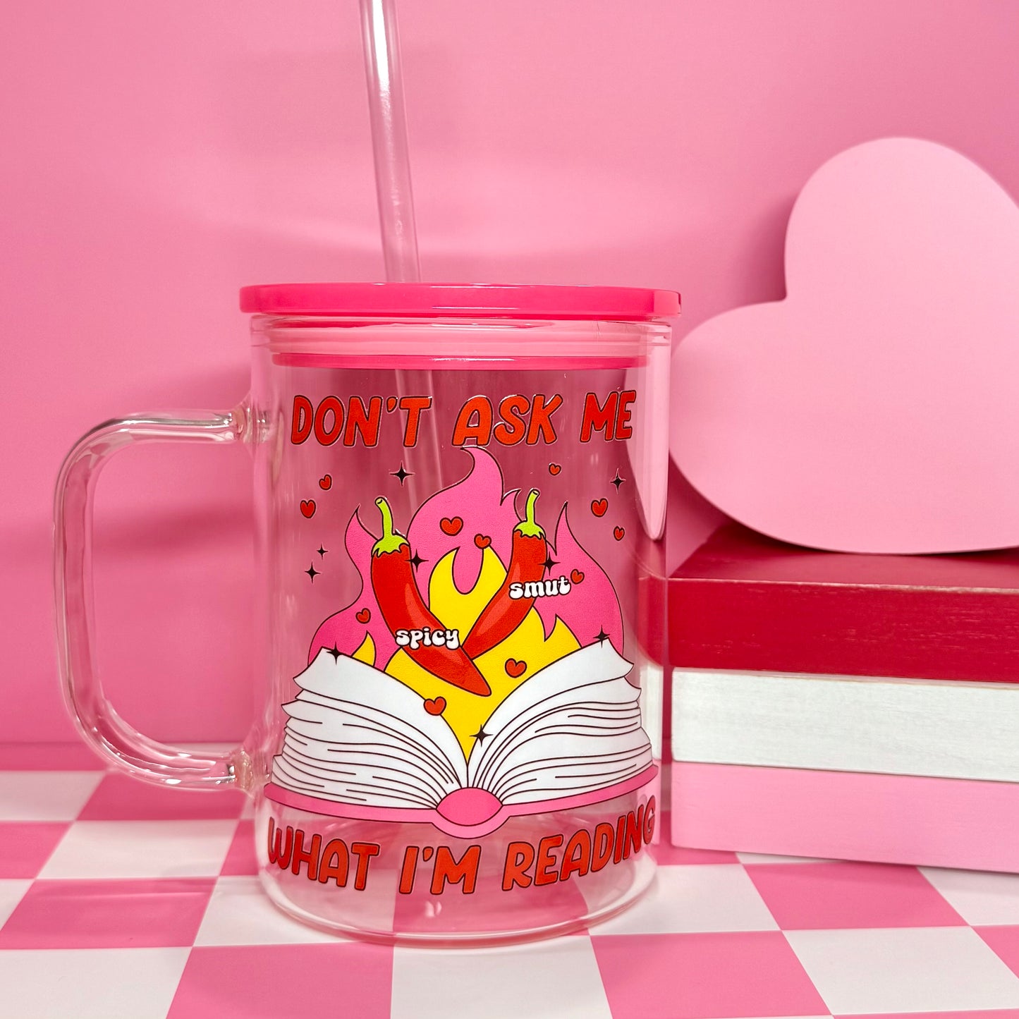 Smut Reader Glass Mug