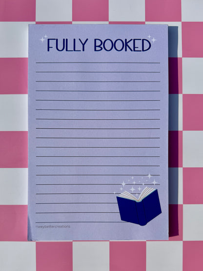Fully Booked Notepad