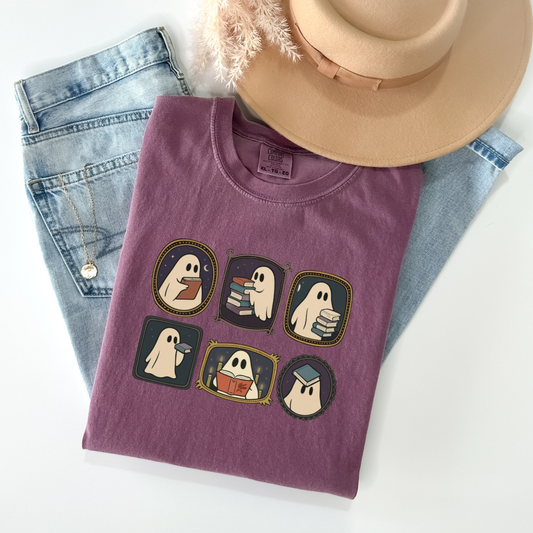 Reading Ghosts Comfort Colors Shirt