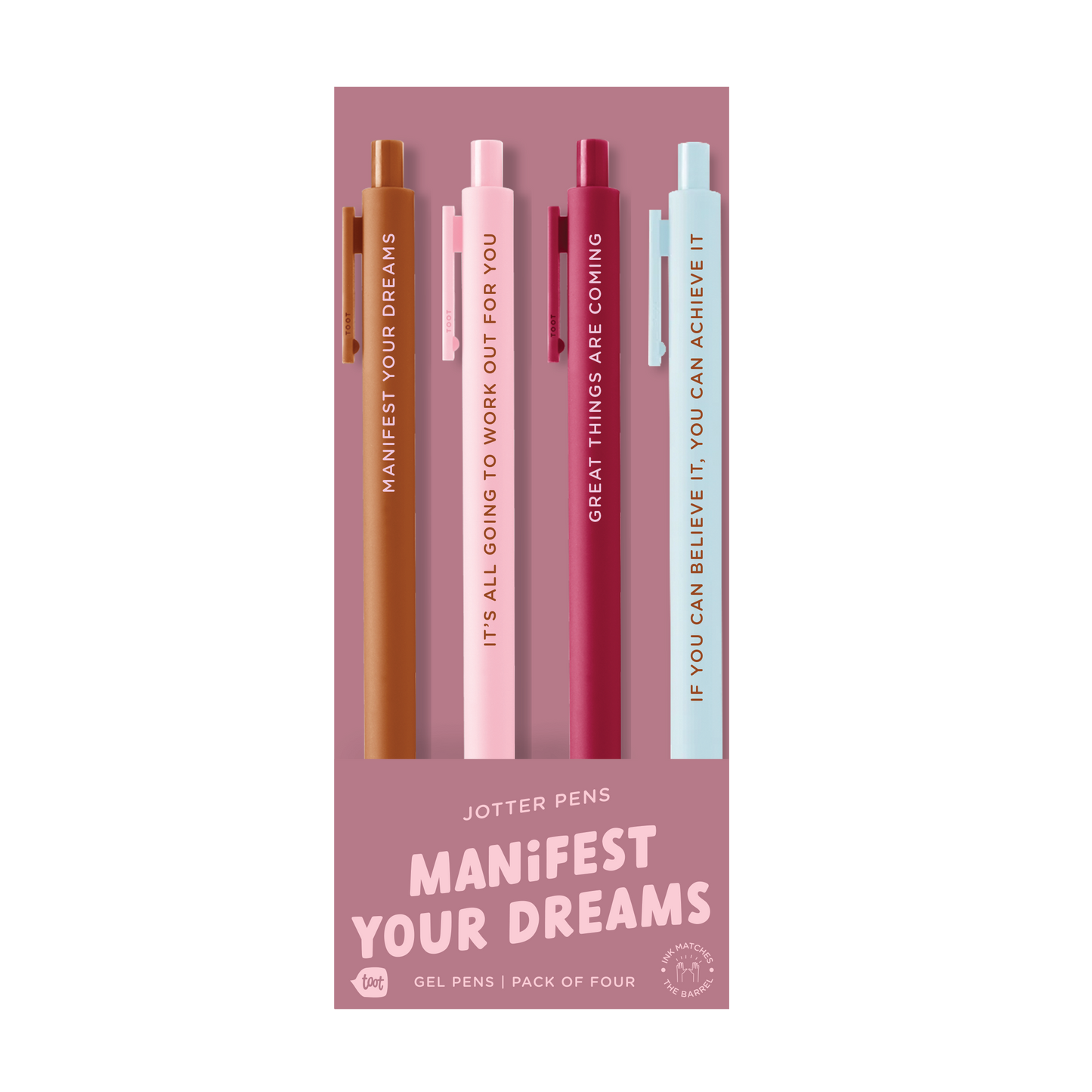 Manifest Your Dreams 4 Pen Pack