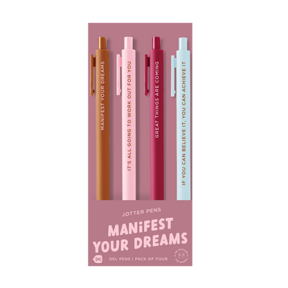 Manifest Your Dreams 4 Pen Pack