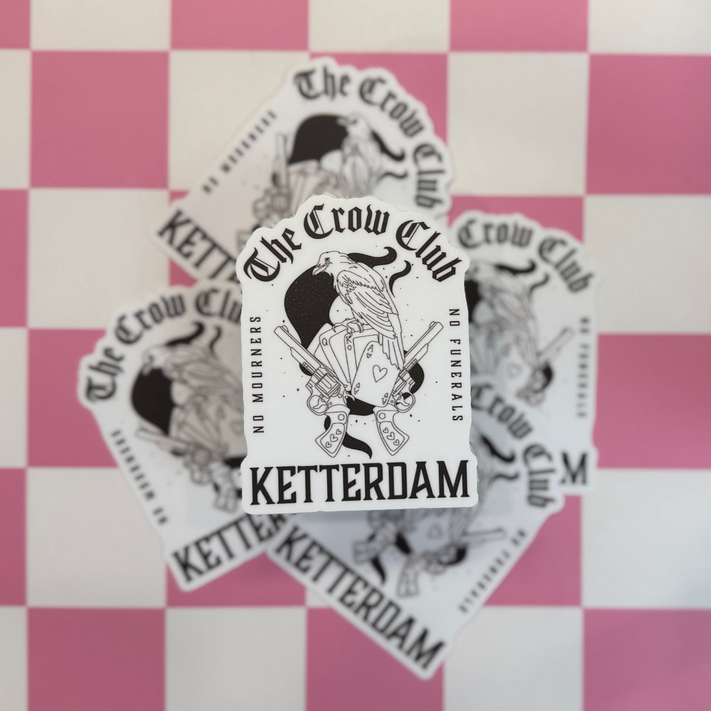 The Crow Club Sticker