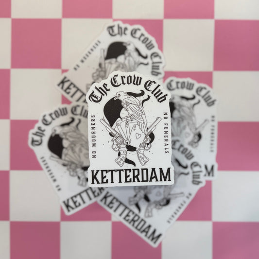The Crow Club Sticker