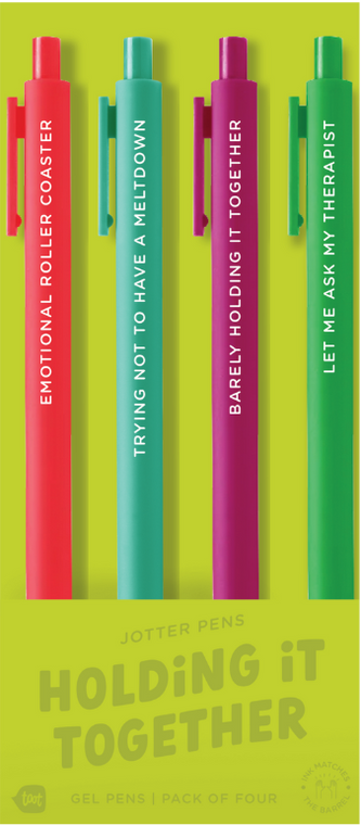 Holding It Together 4 Pen Pack