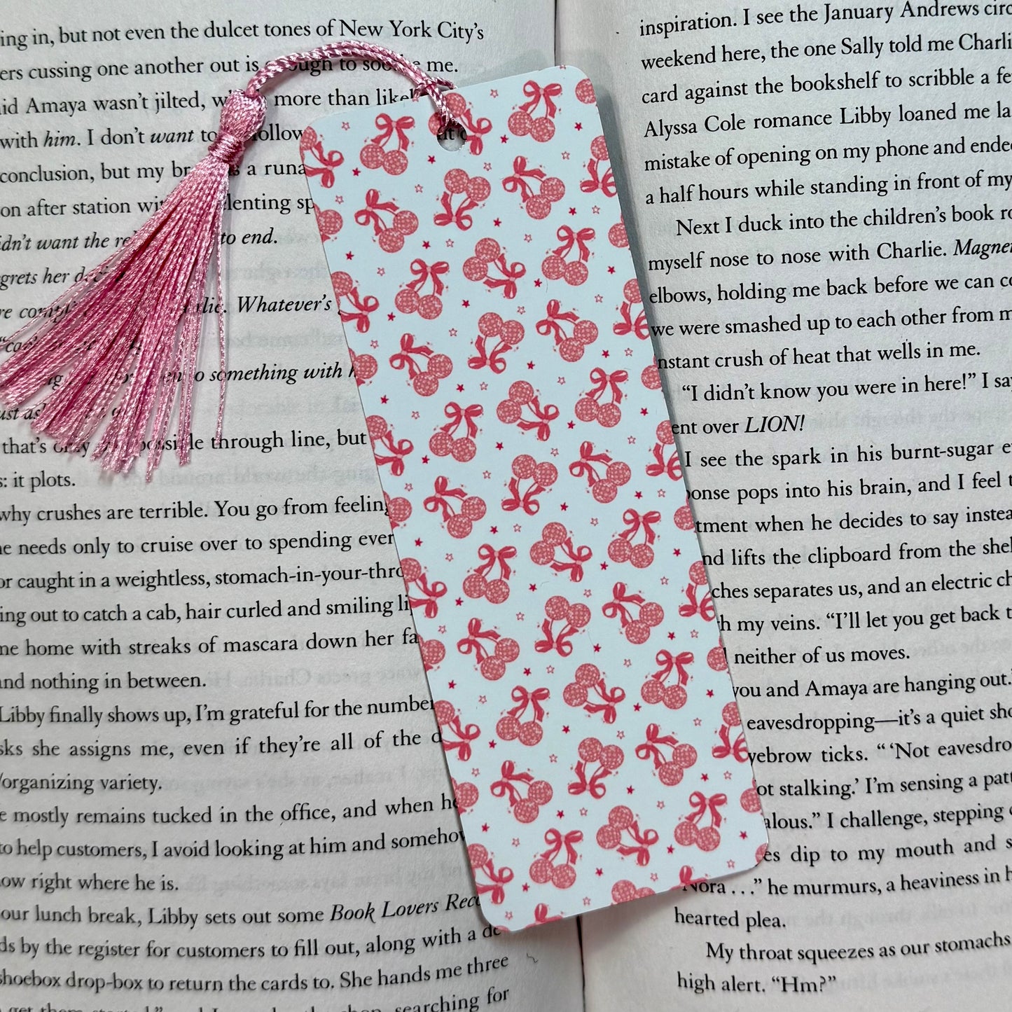 Disco Bows Metal Bookmark