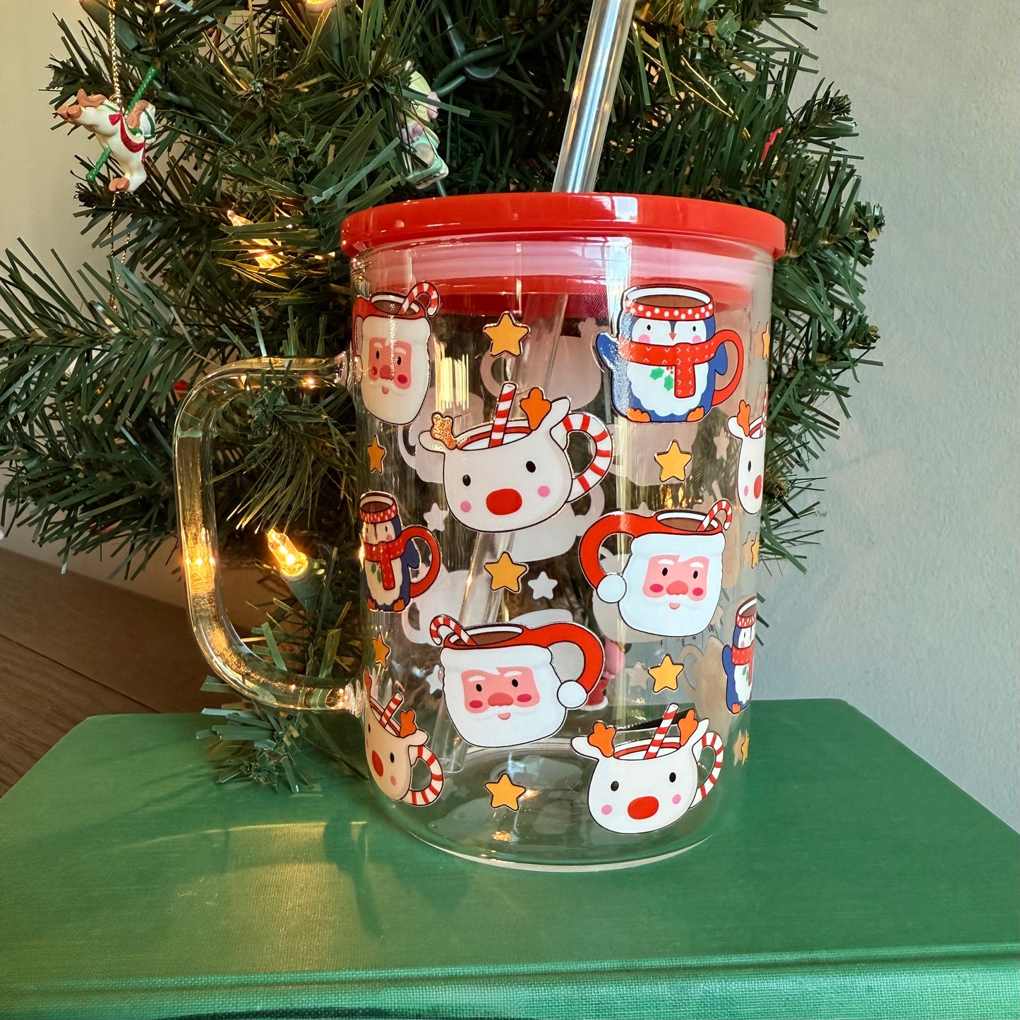 Christmas Mugs Glass Mug