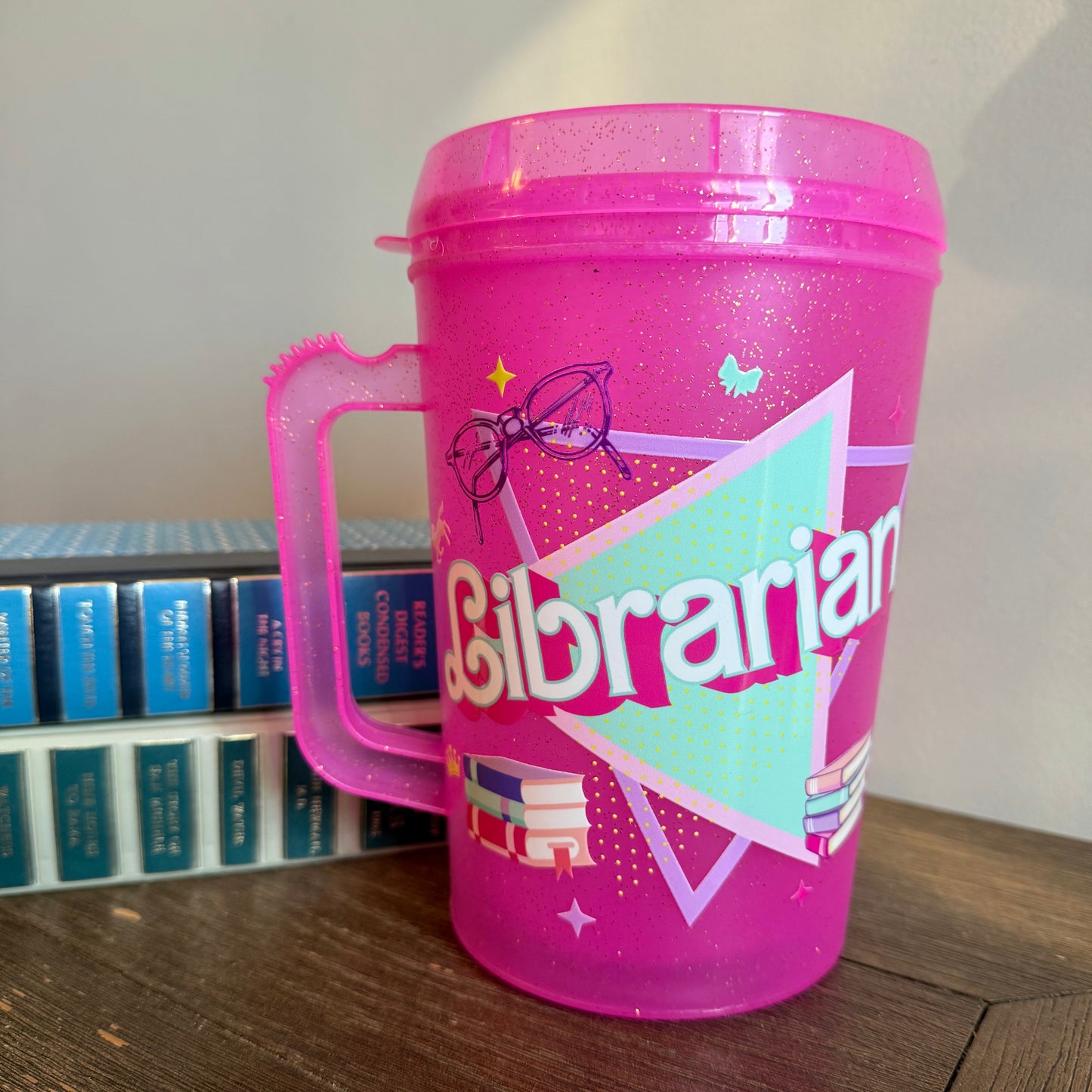 Retro Librarian 34oz Mega Mug