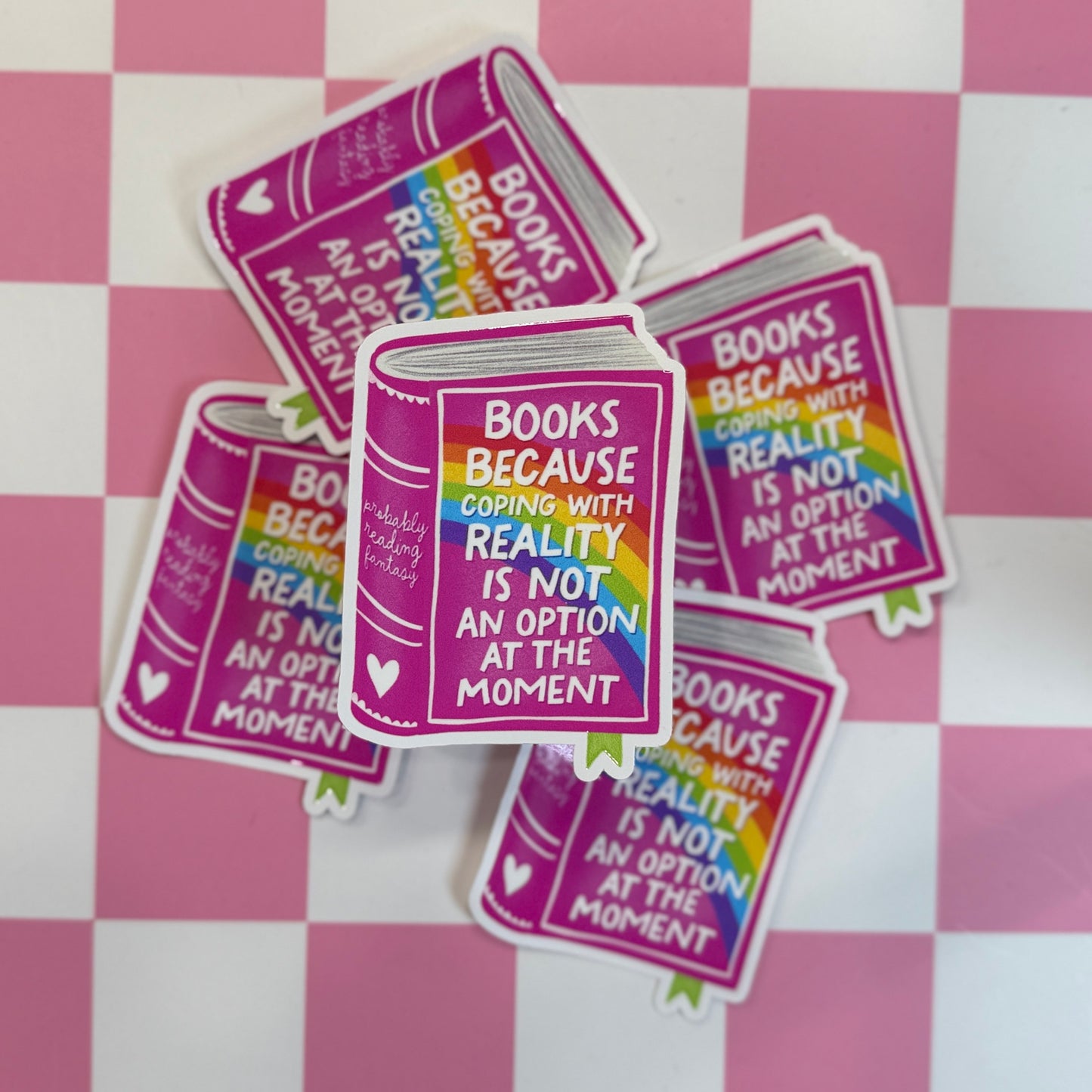 Coping With Reality Sticker