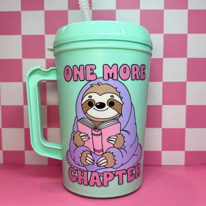 One More Chapter Sloth 34oz Mega Mug