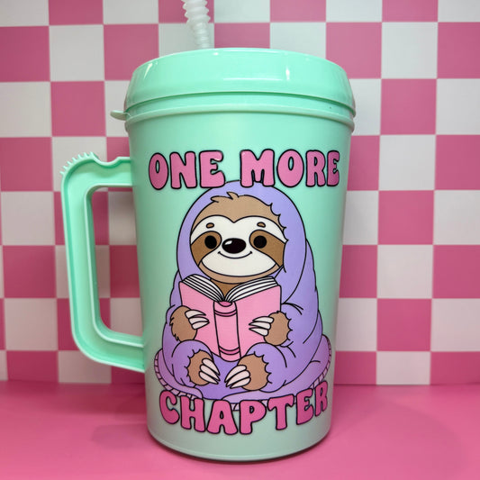 One More Chapter Sloth 34oz Mega Mug
