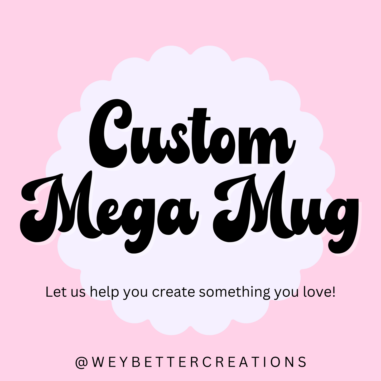 Custom 34oz Mega Mug
