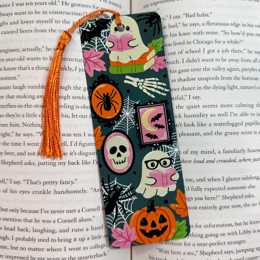 Spooky Things Metal Bookmark