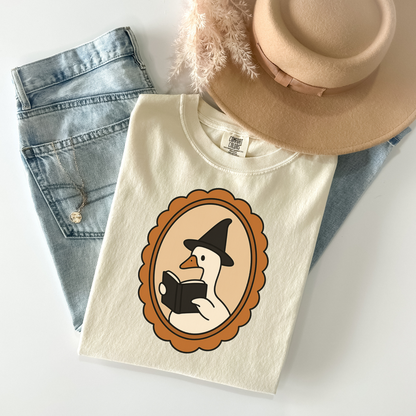 Reading Goose Comfort Colors Shirt