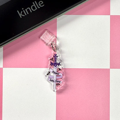 Violent Little Thing Dust Plug Charm