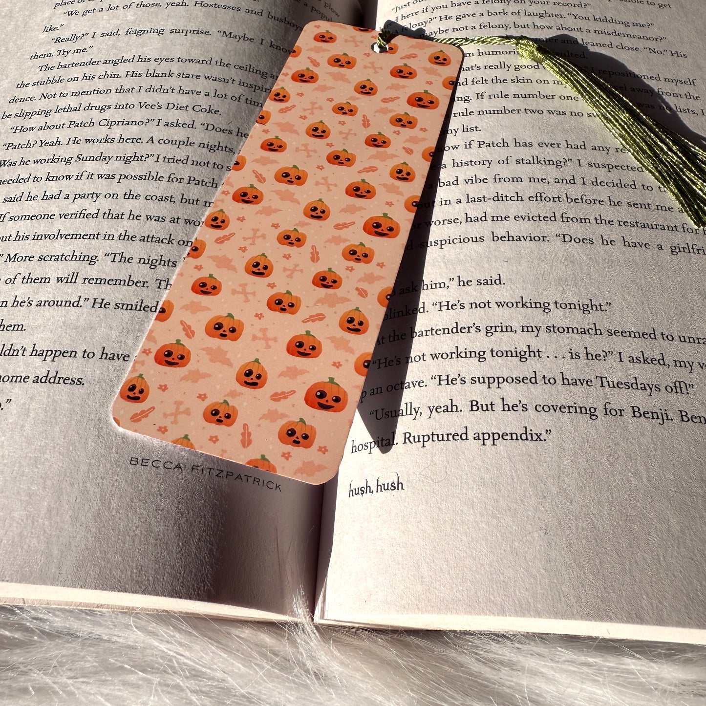 Goofy Jack-o-lanterns Metal Bookmark