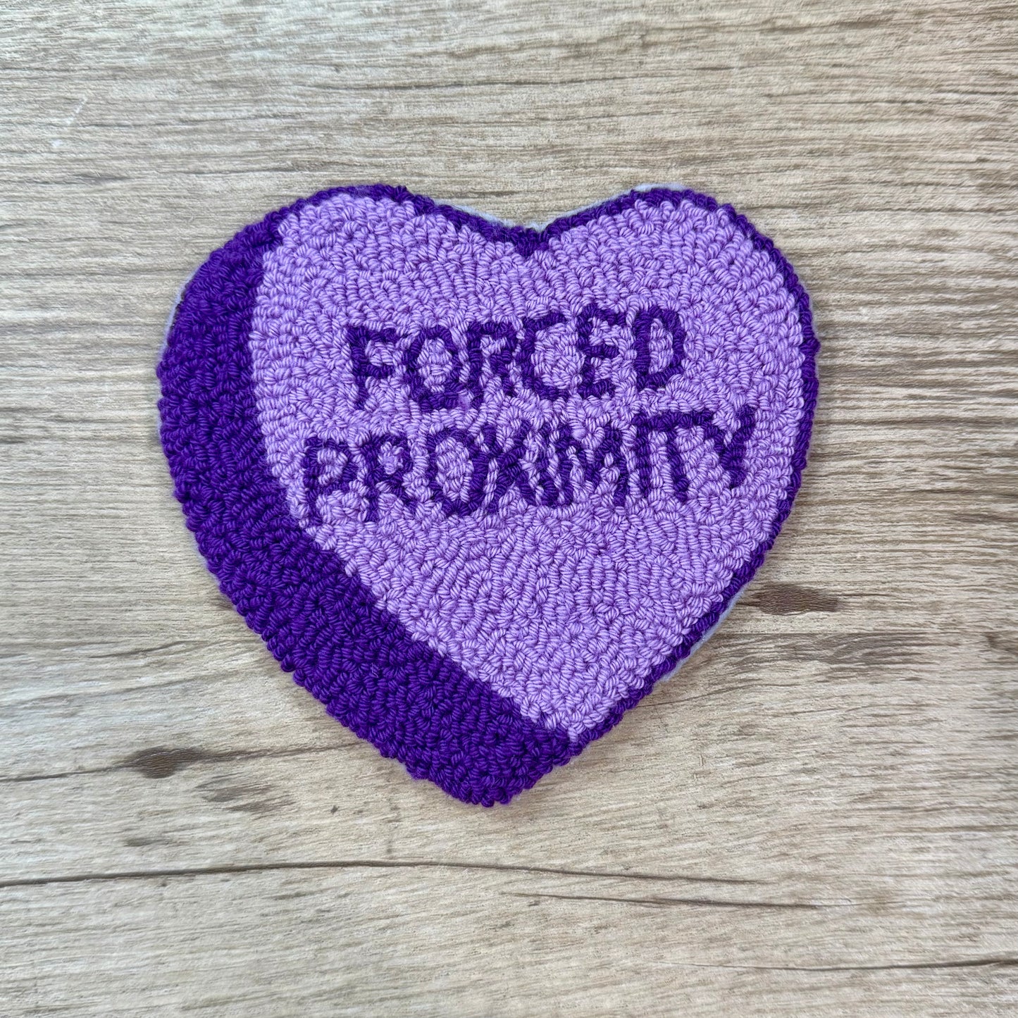 Forced Proximity Mug Rug Coaster