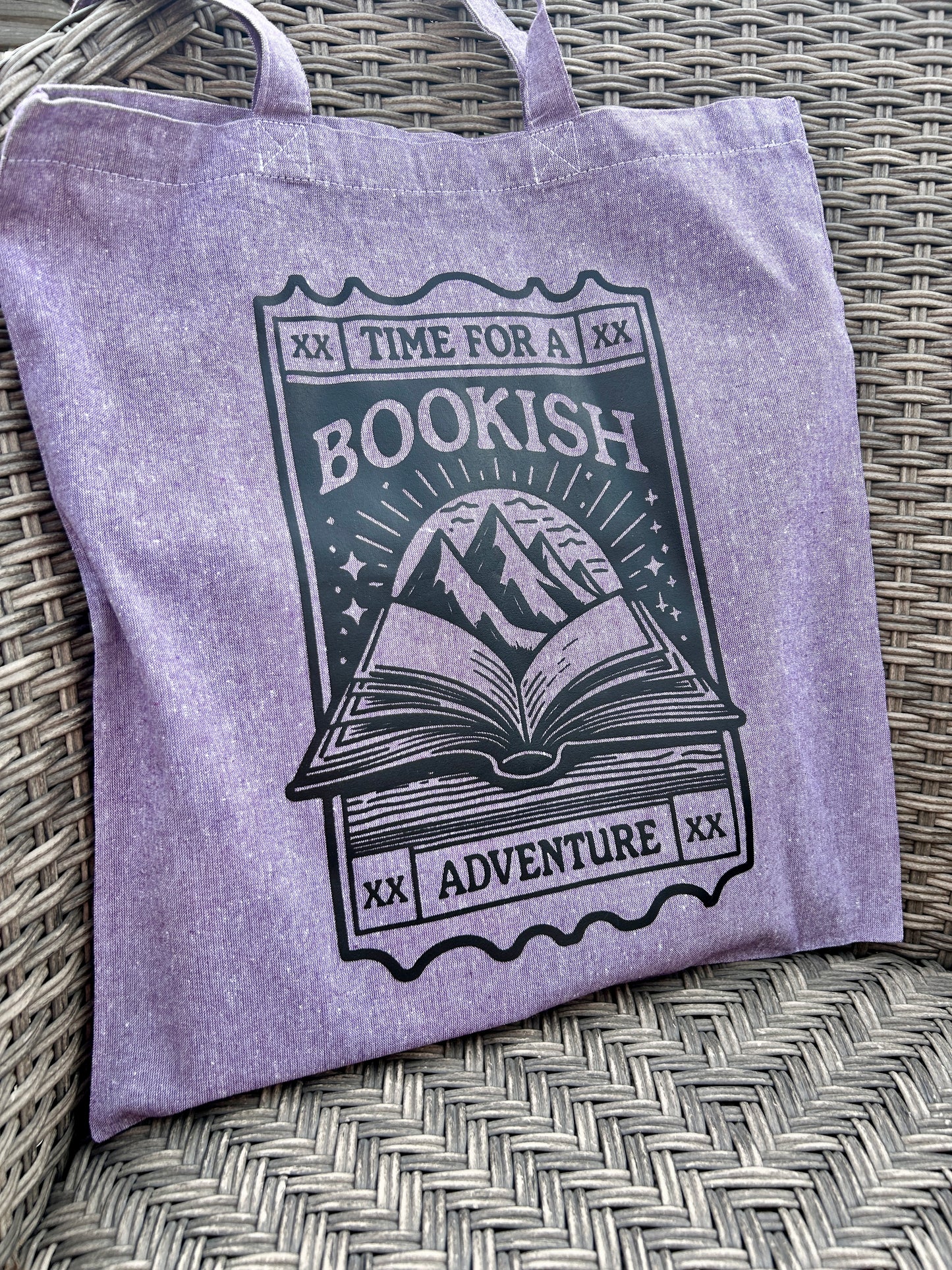 Bookish Ticket Tote Bag