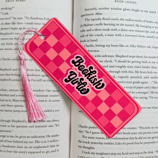 Bookish Girlie Metal Bookmark