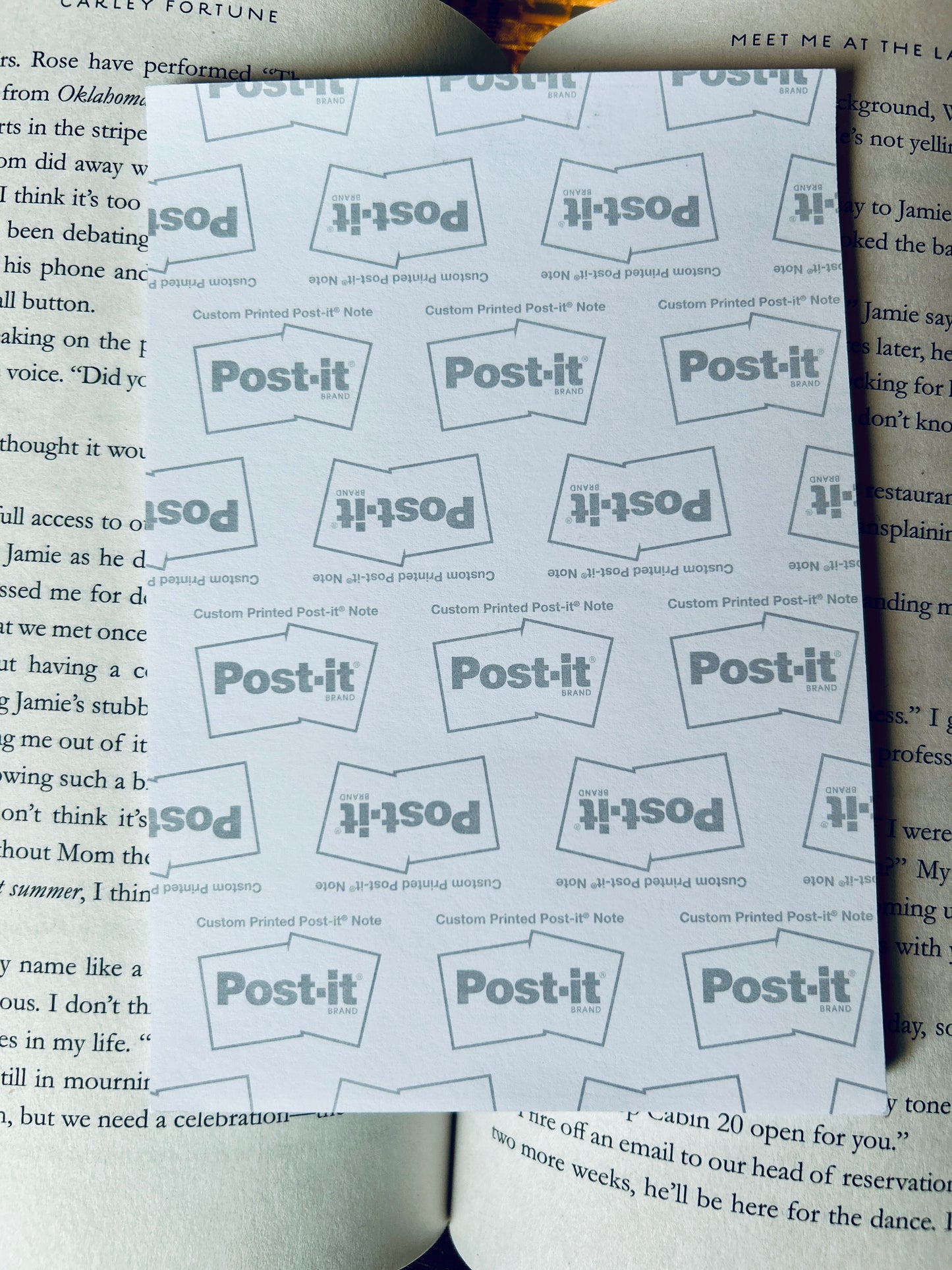 Boho Book Review Post-It Note