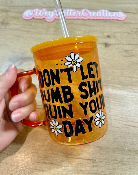 Dumb Ish Jelly Glass Mug