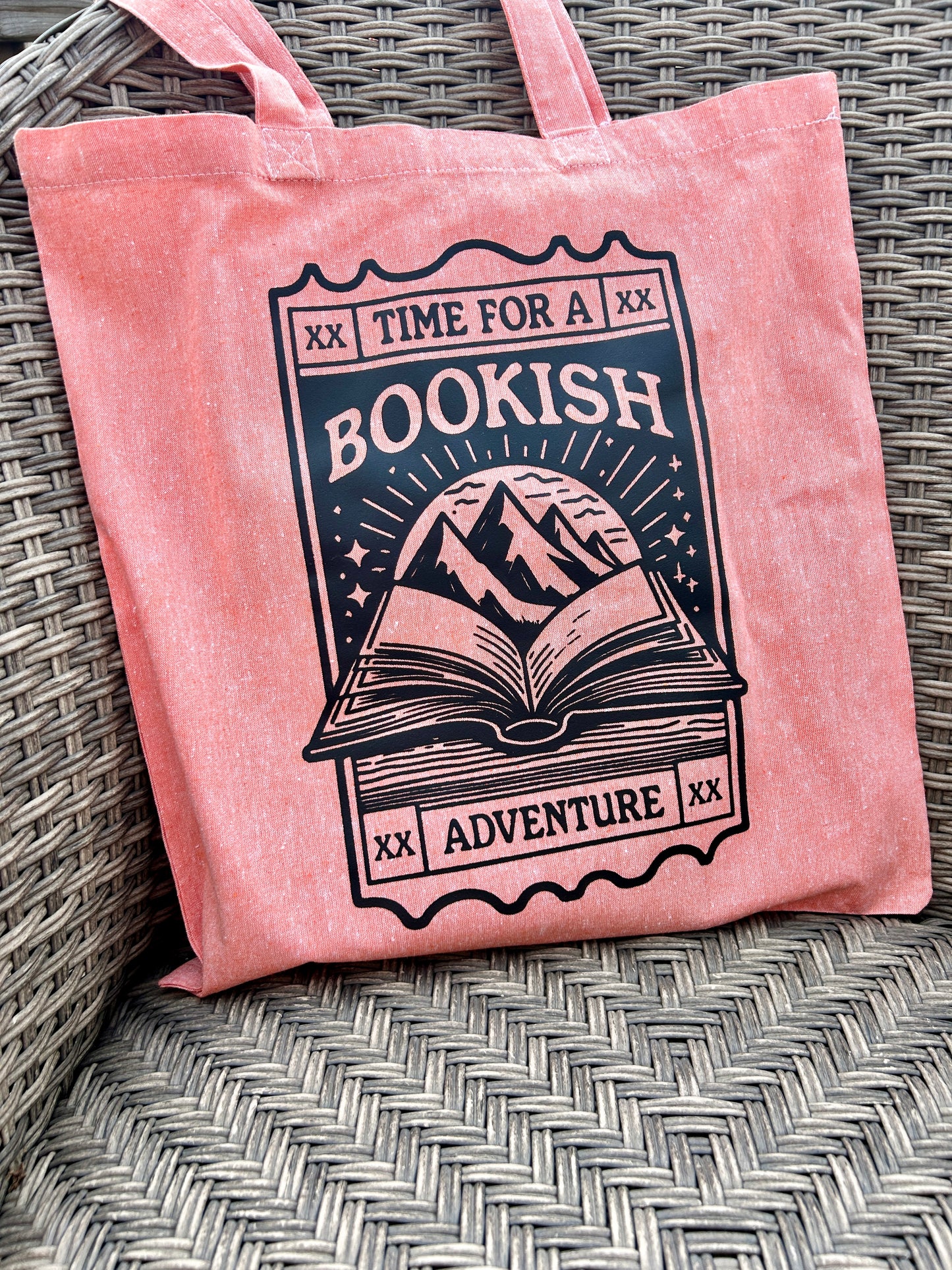 Bookish Ticket Tote Bag