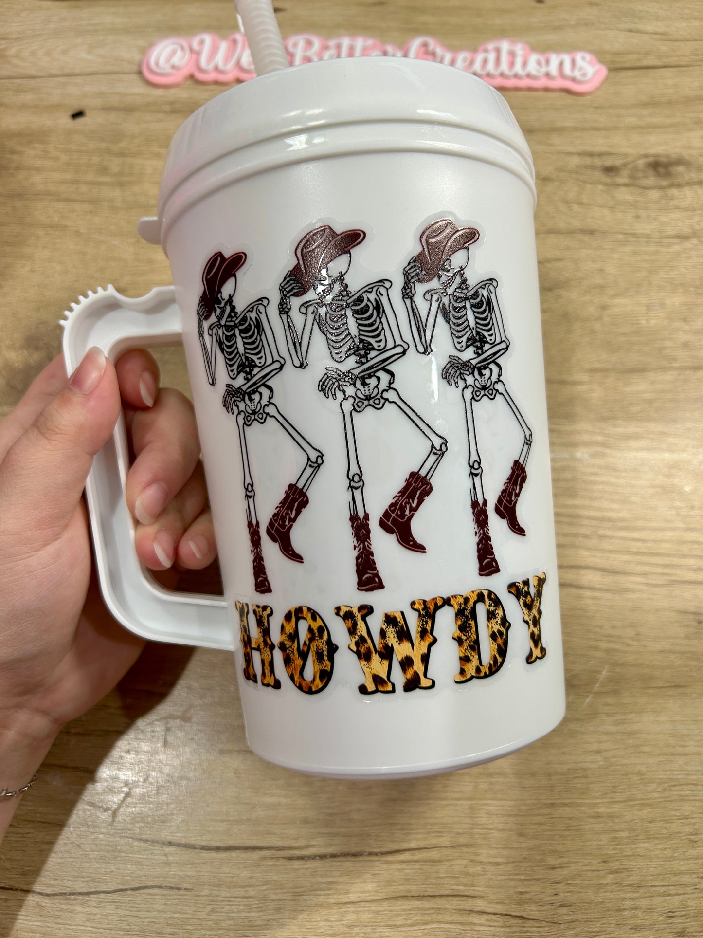 Howdy Skellys 34oz Mega Mug