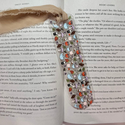 Cottage Core Acrylic Bookmark