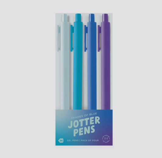 Blue Gradient Jotter Pen (4 Pack)