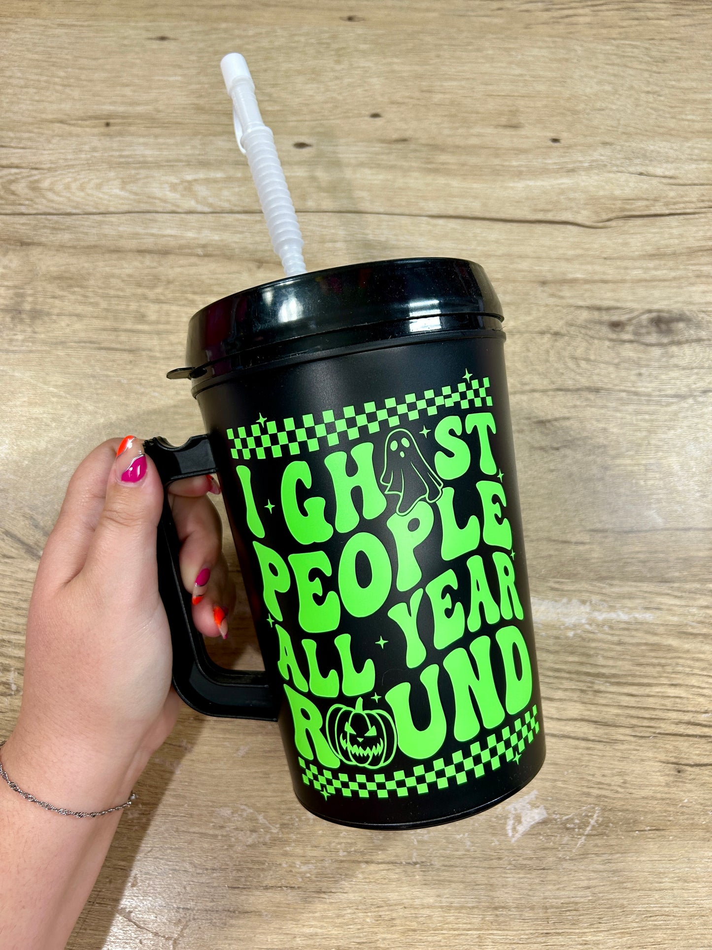 Ghost All Year 34oz Mega Mug